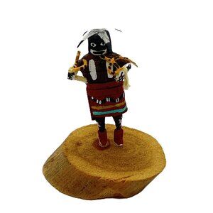 Handmade Miniature 1.5" (app.) Kachina Doll - "Snake Dancer"